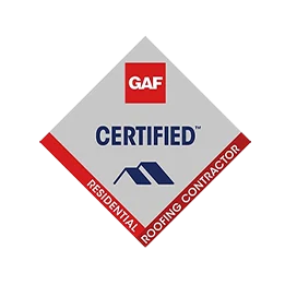 GAF Certified residential roofing contractor