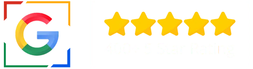 Google: 400+ 5 Star Rating (opens in a new tab)