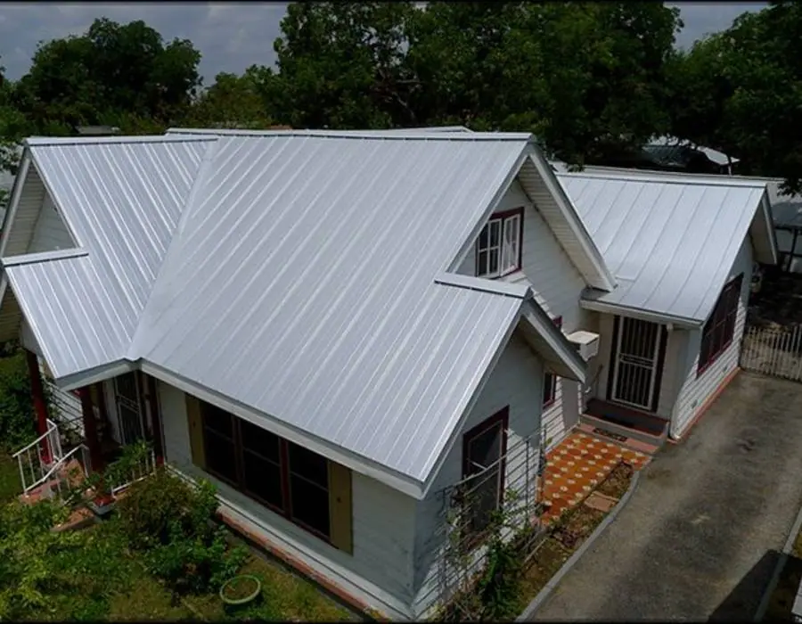 Eco-friendly recycled metal roofing panels