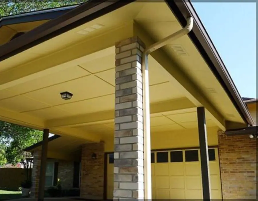 Patio and carport setup